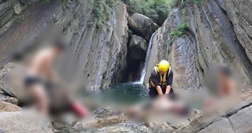 20歲男戲水慘溺斃。（ 圖／翻攝畫面）