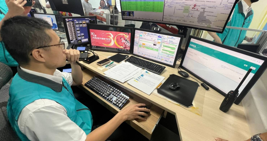 北市消防導入AI系統進入指揮中心，升級派遣作業，與過往相比，落差甚大。（圖／翻攝畫面）