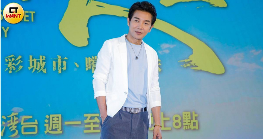 得知江祖平被湯燙傷，謝承均表示有傳訊息關心。（圖／趙文彬攝）