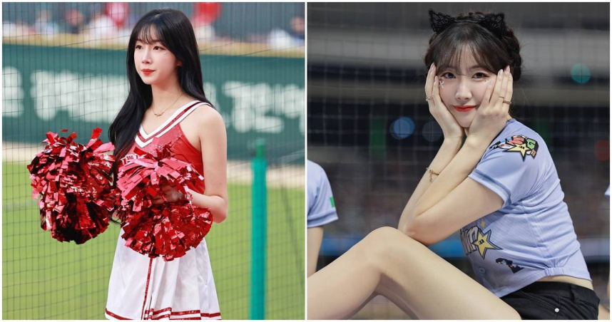 SSG登陸者推啦啦隊小卡遭批，安芝儇發文道歉。（圖／翻攝安芝儇臉書）