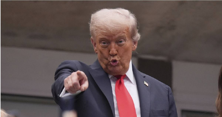 美國總統川普（Donald Trump）。（圖／達志／美聯社）