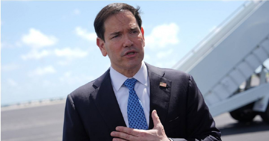 古巴裔的美國國務卿盧比歐（Marco Rubio）。（圖／達志／美聯社）