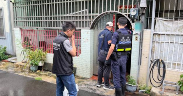 台南永康區驚傳涉虐貓，動保處會同警方強勢查辦。（圖／臺南市動物防疫保護處提供）