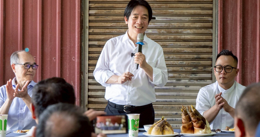賴清德表示，農業攸關糧食安全，對國家發展至關重要，因此政府義不容辭、有責任照顧農民。（圖／取自總統府網站）