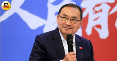 選戰最後一天，國民黨總統候選人侯友宜說，民進黨總統候選人賴清德的台獨主張，讓世界緊張。（圖／周志龍攝）