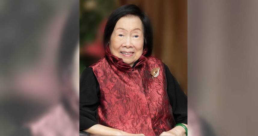 辜振甫遺孀辜嚴倬雲。（圖／雲朗提供）