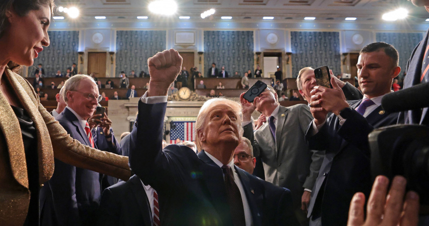 川普公開嘲笑非洲小國賴索托。（圖／達志／美聯社）