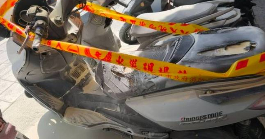 新北市鶯歌區於12日下午1時許發生一起縱火案件。（圖／翻攝畫面）