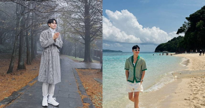 一名網友指出2025年上半年，娛樂新聞話題人物中，都有一個很猛的巧合，所有人都是「巨蟹座」，包括近期的話題人物Andy。（圖／IG／＠andy1994x）