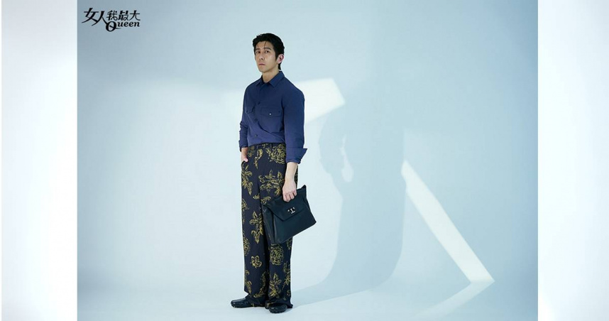 修杰楷拍攝封面。（圖／TVBS提供）