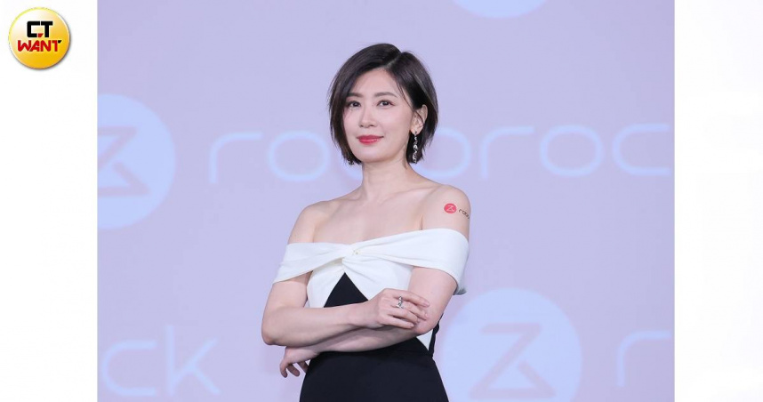 最近全球股災，賈靜雯也身為台積電股東之一，但還好她損失不多。（圖／楊澍攝）