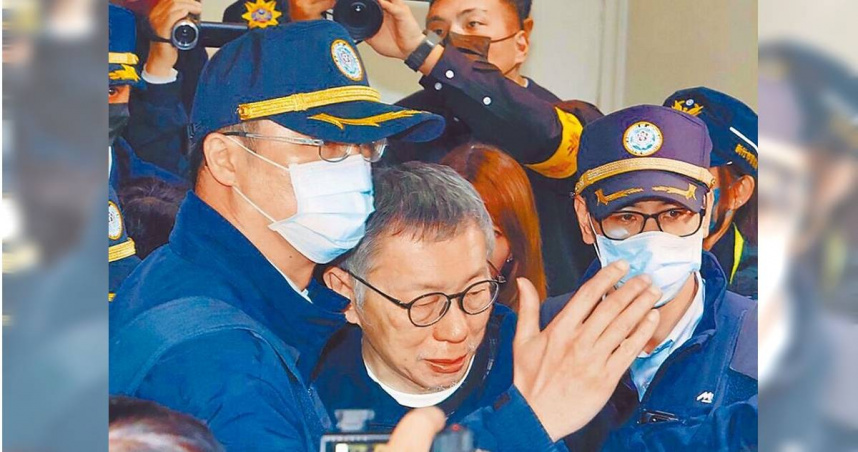 民眾黨前主席柯文哲被法院裁定延長羈押禁見2個月。（圖／報系資料照）