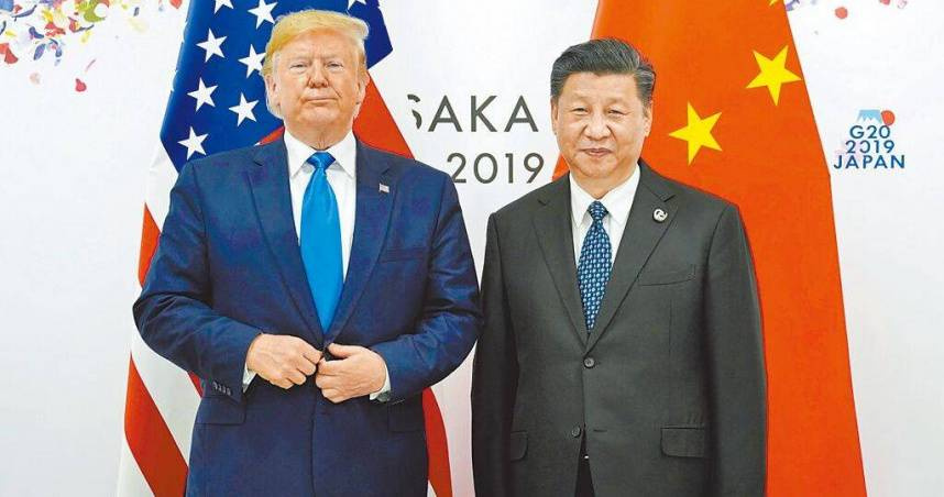 川普與習近平。（圖／達志／路透社）