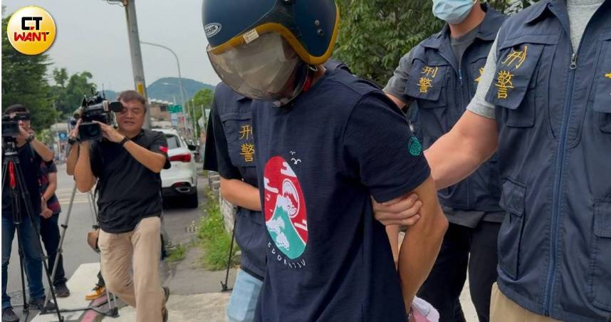 謝嫌疑遭到質疑深感自卑，狠殺妻子、小姨洩恨遭殺人罪移送。（圖／沈建邦攝）