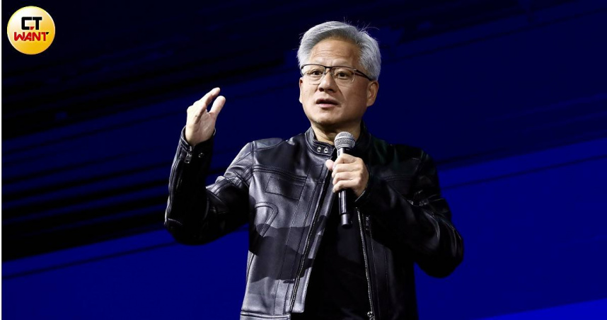 輝達執行長黃仁勳。（圖／方萬民攝）