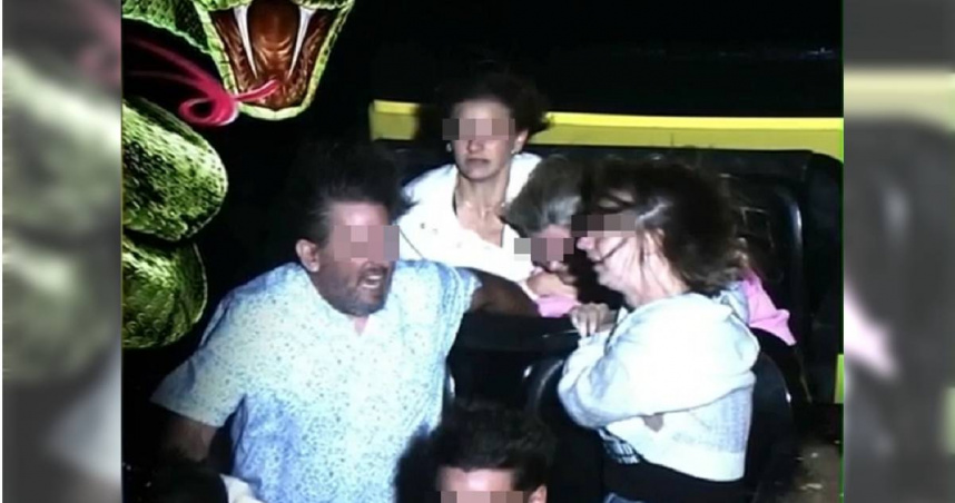 近期美國密蘇里州堪薩斯市知名遊樂園「Worlds of Fun」爆出有女童玩雲霄飛車時安全帶鬆脫，在一對夫婦幫忙下才沒釀成悲劇。（圖／翻攝自YouTube／KMBC）