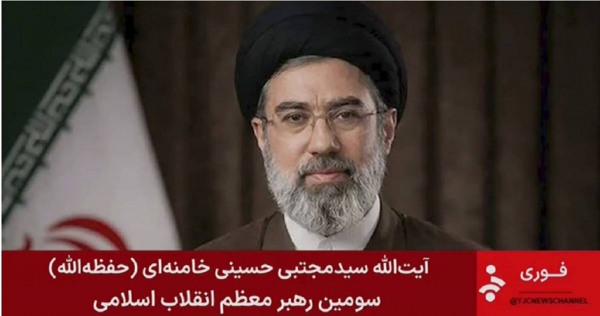 56歲什葉派教士、伊朗新任最高領袖穆傑塔巴哈米尼（Mojtaba Khamenei）。（圖／達志／美聯社）