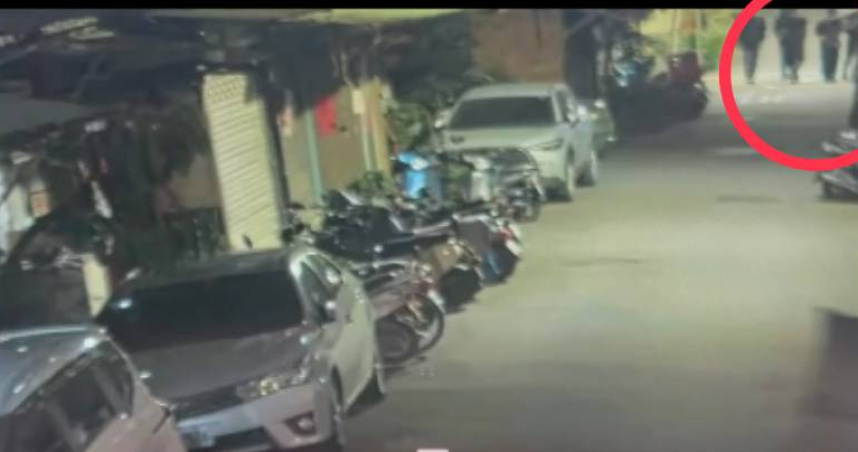 北市大同區大龍街16日晚間10時許發生一起當街鬥毆事故。（圖／翻攝畫面）