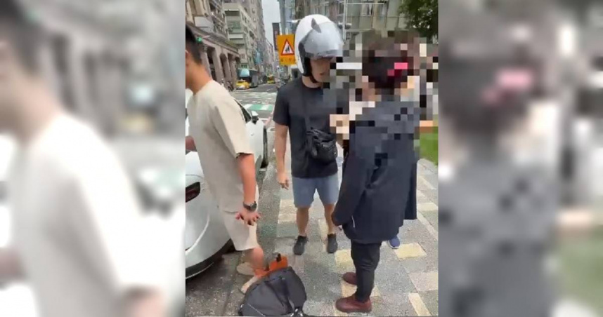 蘇姓女子遭詐團騙走180萬元血汗錢，20日與警方聯手，逮捕前來取款的張女和陳男。（圖／翻攝畫面）
