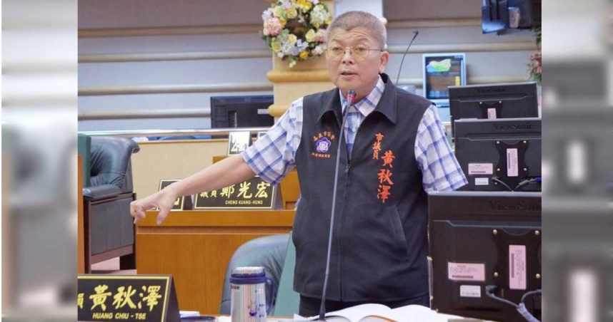 曾任四屆嘉義市議員的黃秋澤，今（30）日清晨傳出病逝消息，享壽68歲。（圖／報系資料照）