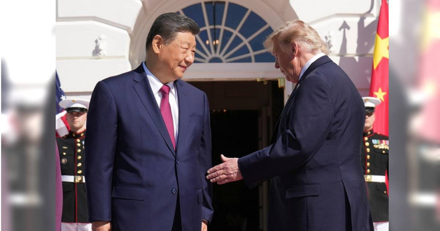 中國大陸國家主席習近平（左）與美國總統川普。（圖／達志／美聯社）