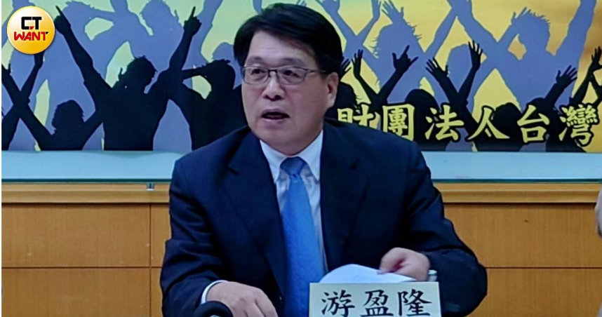 基金會董事長游盈隆指出，半數國人能接受憲政訴訟法的修改。（圖／甯其遠攝）