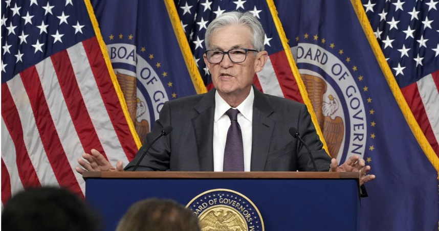 聯準會利率按兵不動。（圖／達志／美聯社）