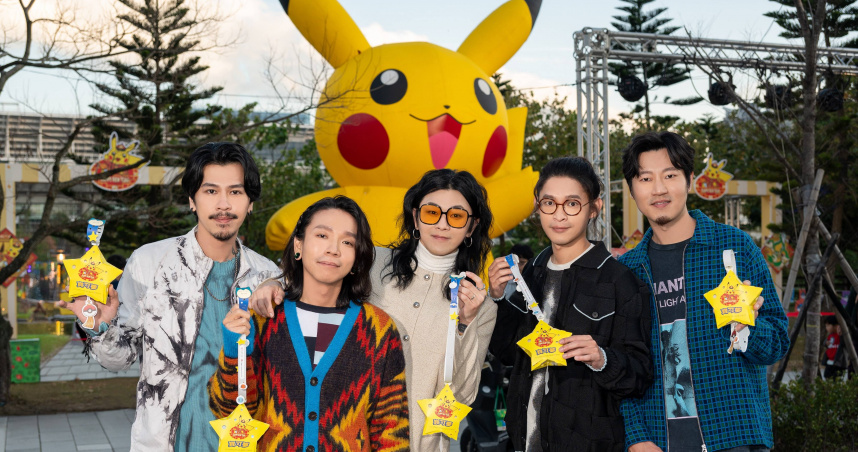 麋先生化身「2025台灣燈會在桃園」進擊隊長。（圖／相信音樂提供）