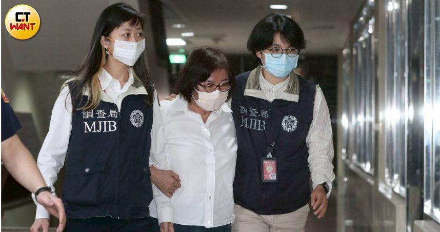 北檢查偽造連署案聲請羈押國民黨台北市黨部主委黃呂錦茹；但北院認定，無法僅憑其高層身分推論參與相關行動，裁定無保請回。（圖／劉耿豪攝）