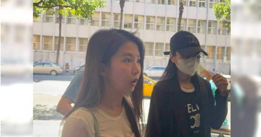 藝人郭書瑤曾積欠管理費及撕公告，她不滿影像曝光重創形象，進而向主委提告《個資法》。（圖／翻攝畫面）