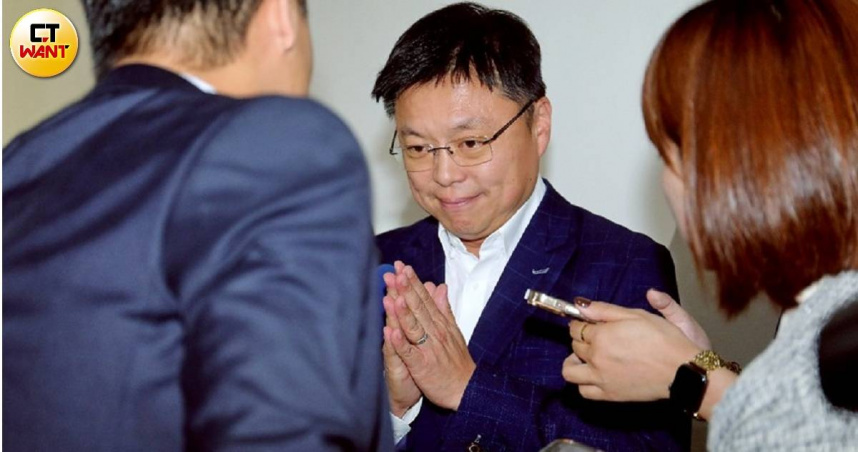 前立委趙天麟（圖）突襲出現在立委邱議瑩競選大高雄市長場合表達支持。（圖／周志龍攝）