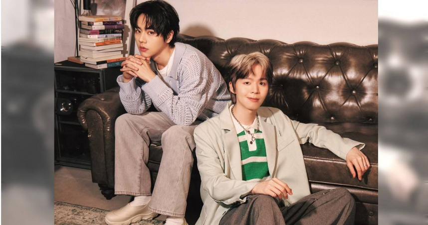 黃氏兄弟瑋瑋與林佳辰合作新歌〈沒有寫下的永遠〉。（圖／索尼音樂提供）