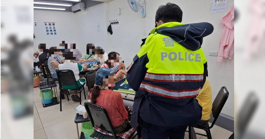 警方查獲蘆洲某社區暗營賭場，屢勸不聽5日聯合稽查小組斷水斷電。（圖／翻攝畫面）