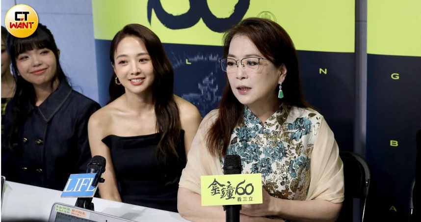 趙永馨（右）曾演出過多部瓊瑤電視劇。（圖／侯世駿攝）