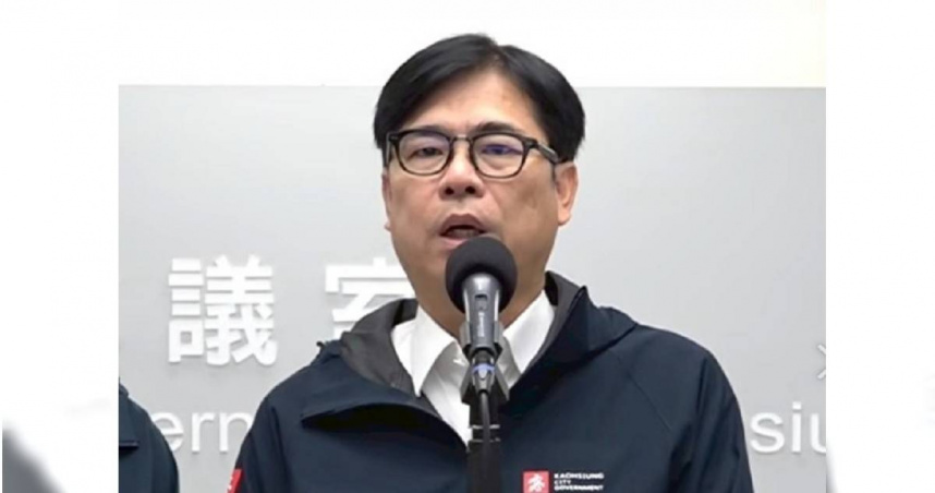 陳其邁表示，不希望市政建設推動因為選舉而扭曲，這個大可不必，該怎麼辦就怎麼辦，一切依法行事，任何人當市長都一樣。（圖／截自中天電視直播）