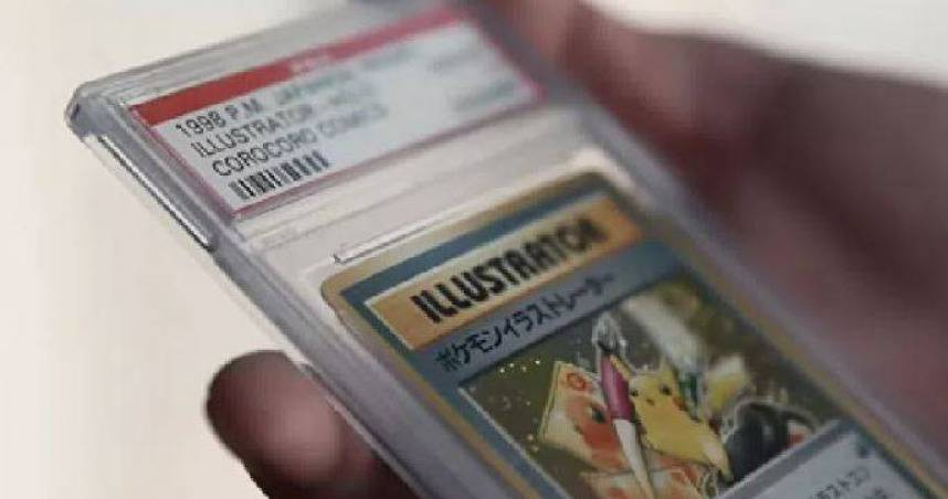 世界摔角娛樂（WWE）明星兼網紅保羅（Logan Paul）出售稀有寶可夢卡片，以5.2億元成交。（圖／翻攝自YouTube）