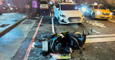 女計程車司機酒駕 「碰碰車」連環撞1人受傷