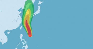 開學日北台溼答答! 梅莎恐成今年最強颱