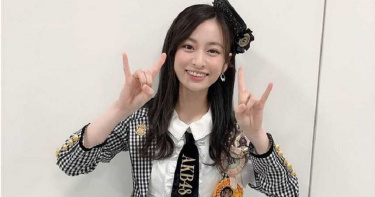 AKB48的14歲成員長谷川百百花外型甜美。（圖／翻攝自AKB48官方推特）