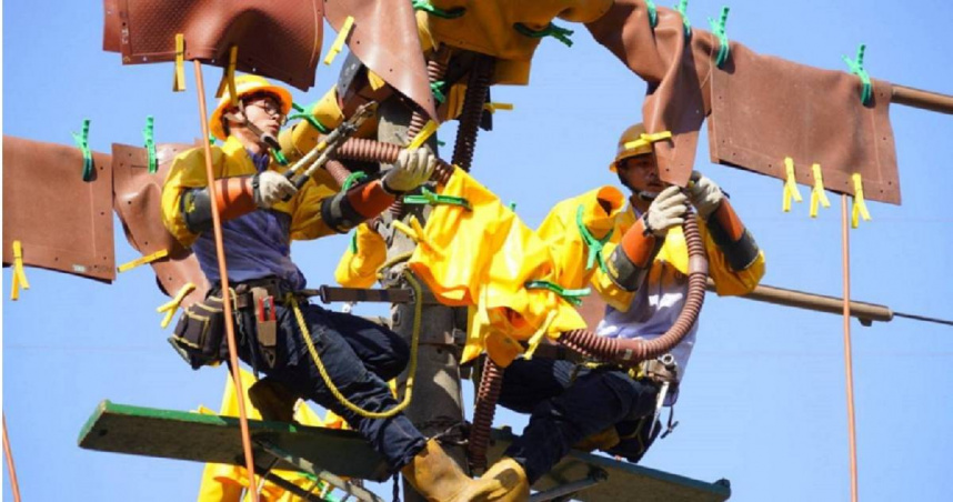 台電預估春節期間尖峰用電約在2280至2700萬瓩，備轉容量率預計可達15%以上，供電無虞。（圖／台電提供）