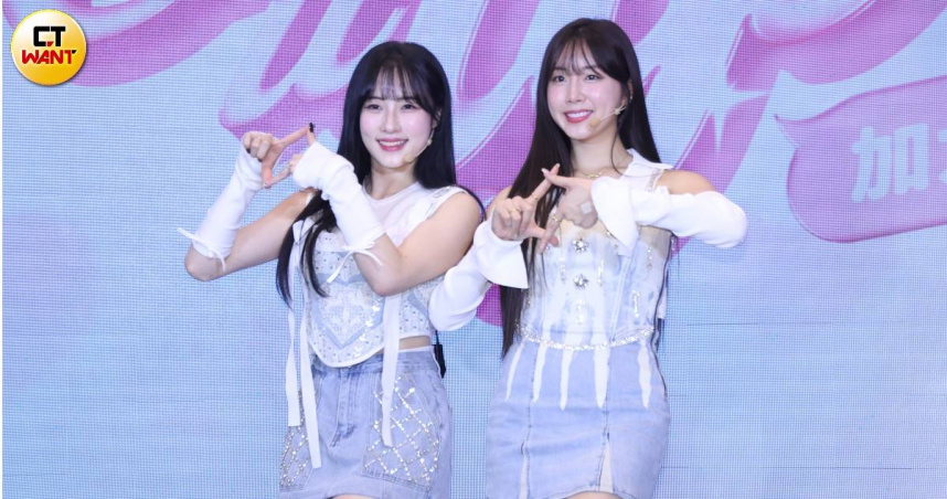 安芝儇掛彩現身。（圖／焦正德攝）