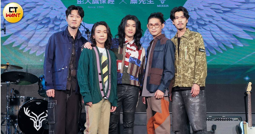 麋先生接下全新代言。（圖／楊澍攝）