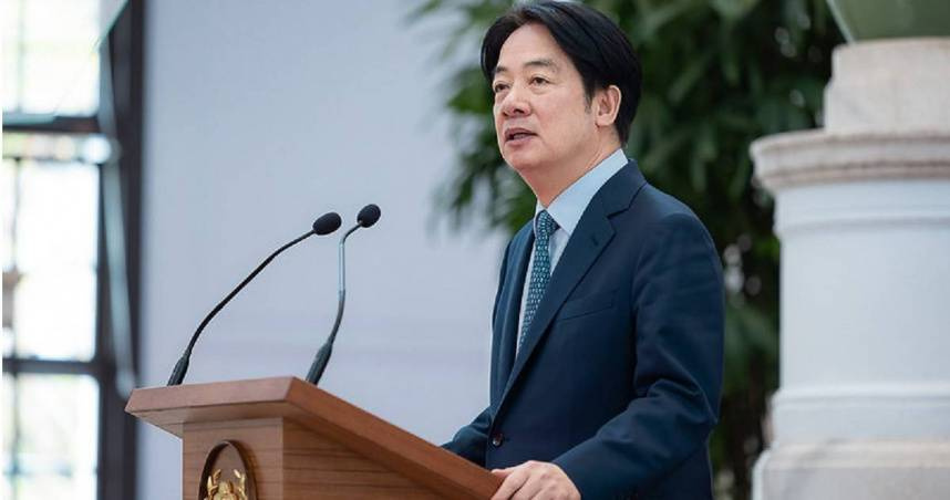 對於網路上流傳「賴總統跑到川普的X帳號下留言」的截圖，總統府今日出面發生駁斥，並還原真實狀況。（圖／總統府提供）