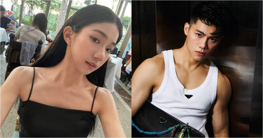 家寧（左）被網友挖出男閨密就是網紅范成章（圖／家寧、范成章IG）