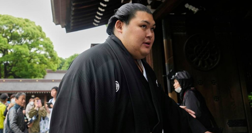 日本新晉橫綱大之里。（圖／達志／美聯社）