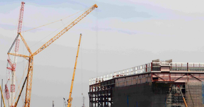 台積電嘉科廠再傳板車翻覆意外，全廠停工檢討。（圖／報系資料照）