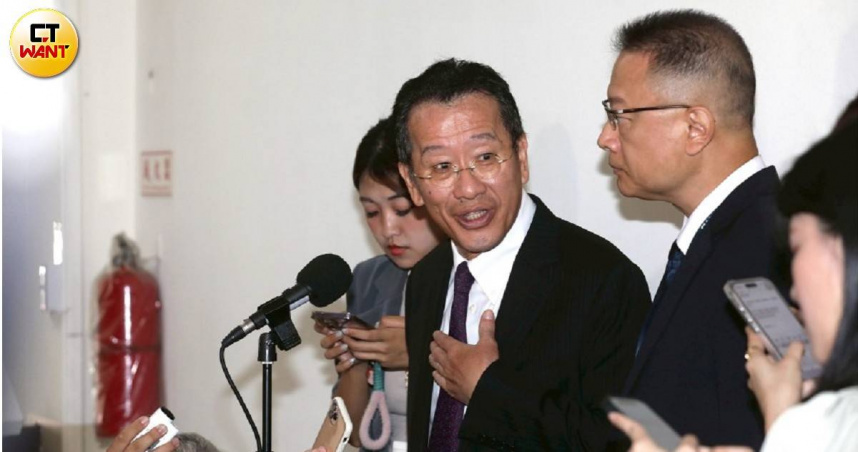 國防部長顧立雄表示，若退將赴陸參加中共九三閱兵，將依《兩岸人民關係條例》相關規定處置。（圖／劉耿豪攝）