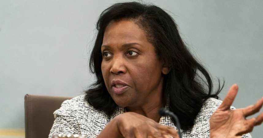 聯準會理事庫克（Lisa Cook）。（圖／達志／美聯社）