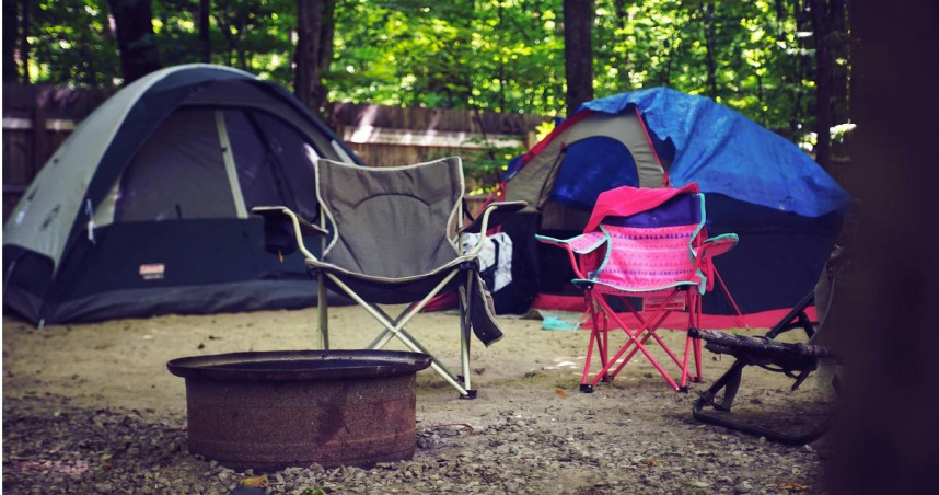 原PO表示，現在是台灣露營退坑潮嗎？（示意圖／Pexels）