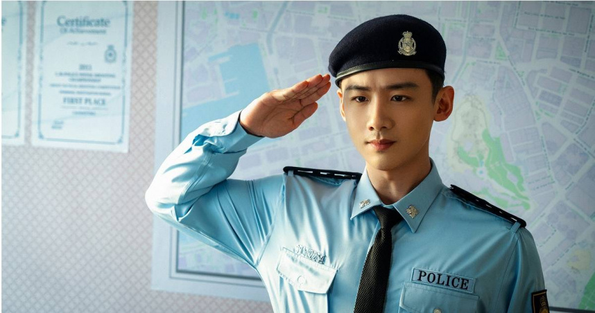 白敬亭在燒腦神劇《不眠日》飾演特警。（圖／中天電視提供）